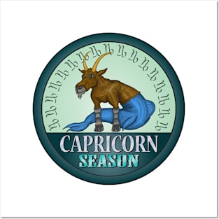 Capricorn Season Posters and Art